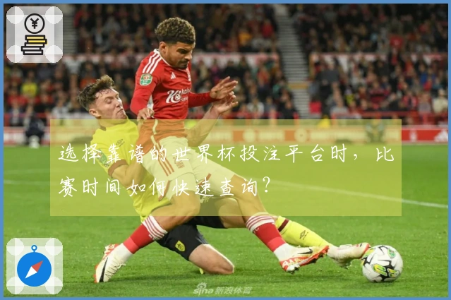 选择靠谱的世界杯投注平台时，比赛时间如何快速查询？